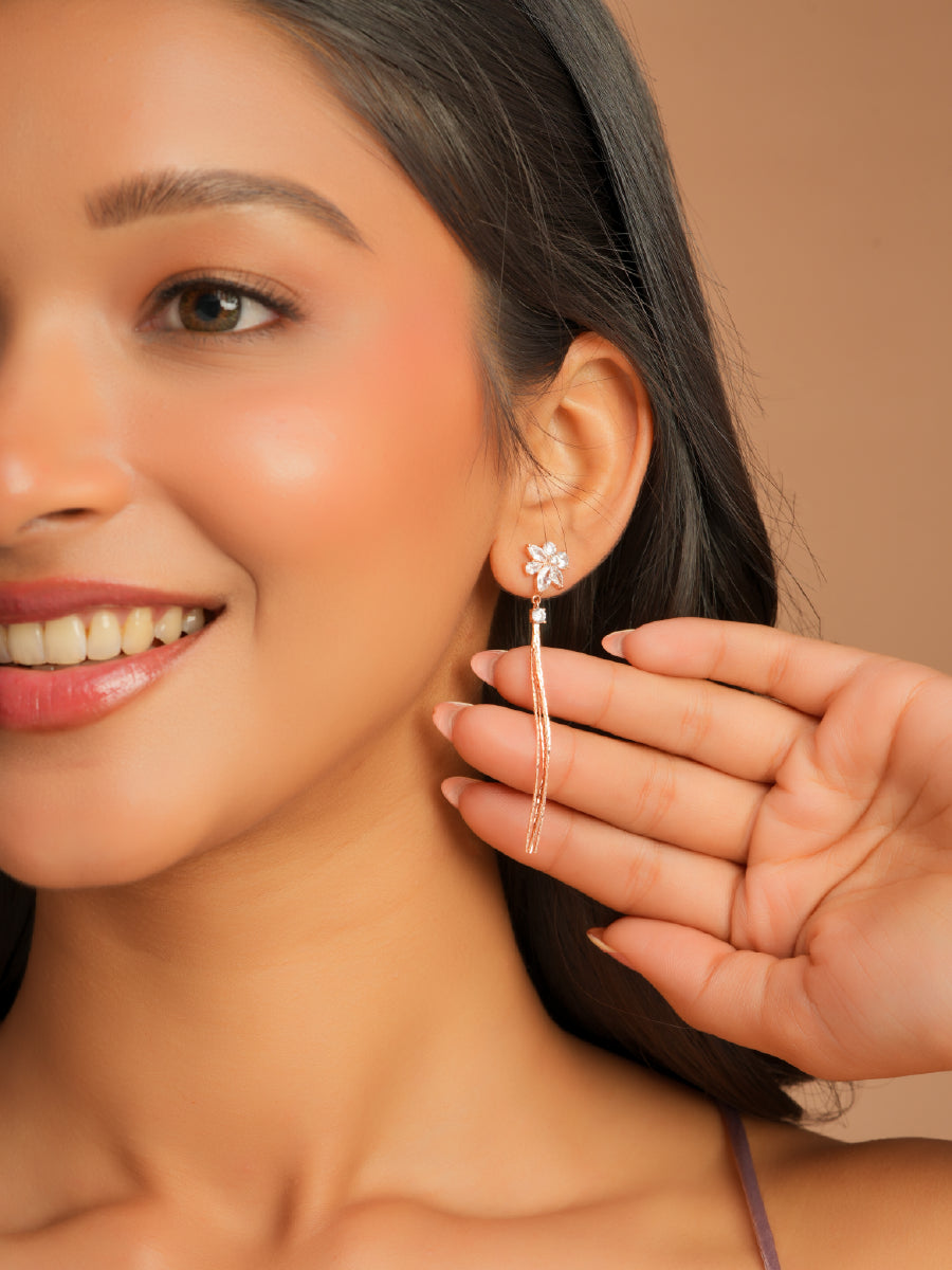 Ivory Bloom Earrings