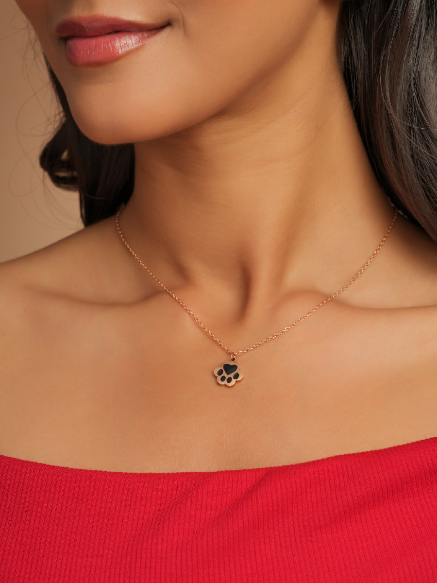 Paw Love Necklace