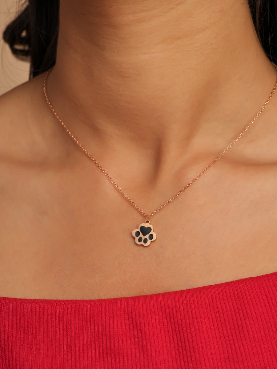 Paw Love Necklace