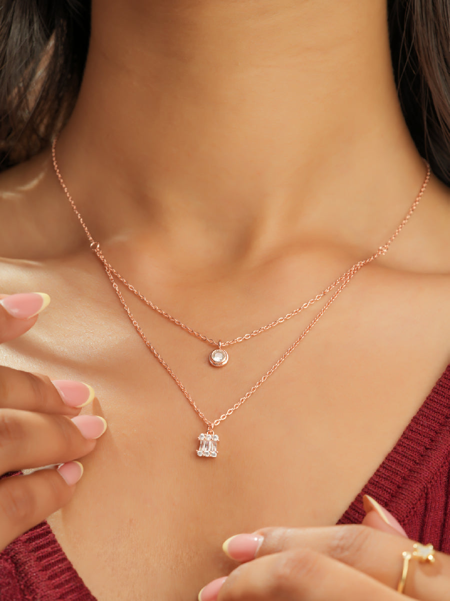 Double Glow Necklace
