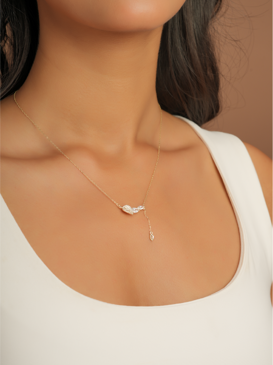 Heartstring Charm Necklace