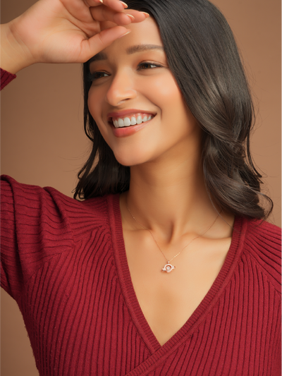 Saturn Glow Necklace