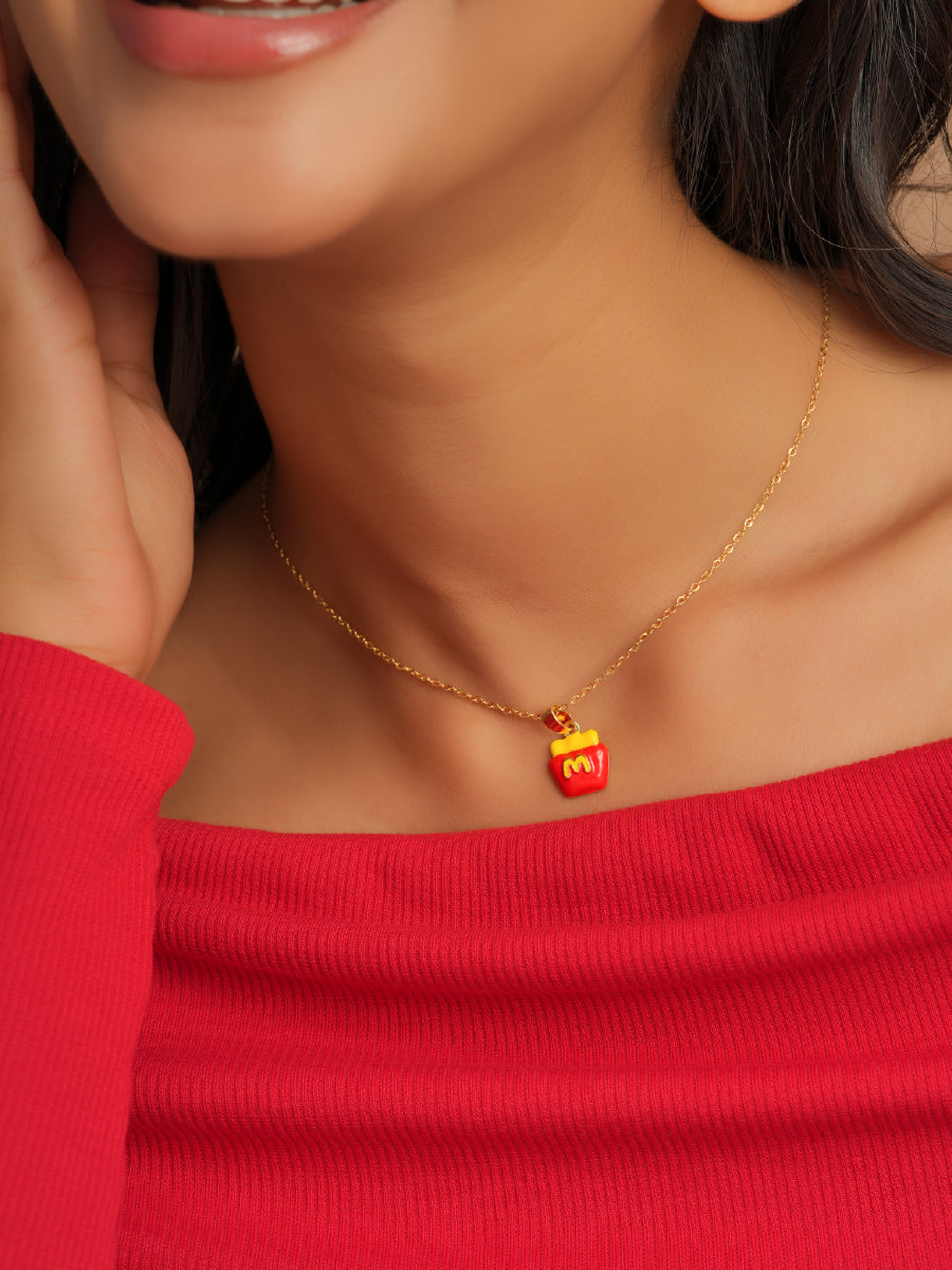 Happy Fries Pendant