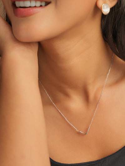 Sterling V Necklace