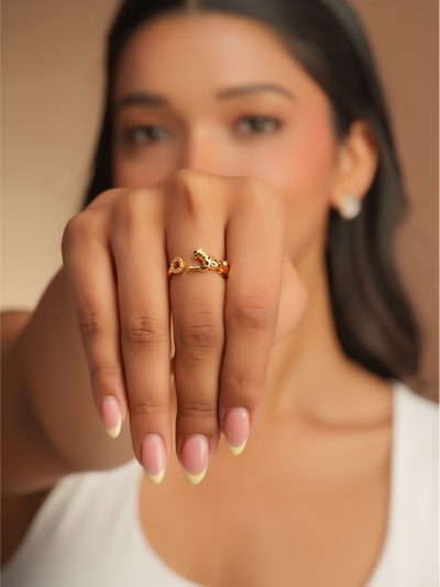 Mini Leopard Ring