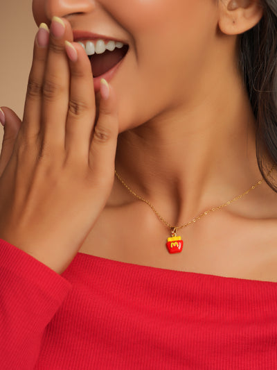Happy Fries Pendant