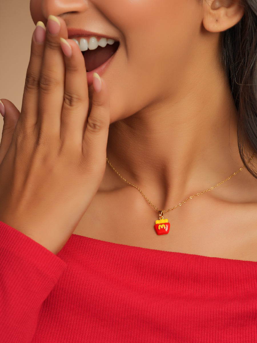 Happy Fries Pendant