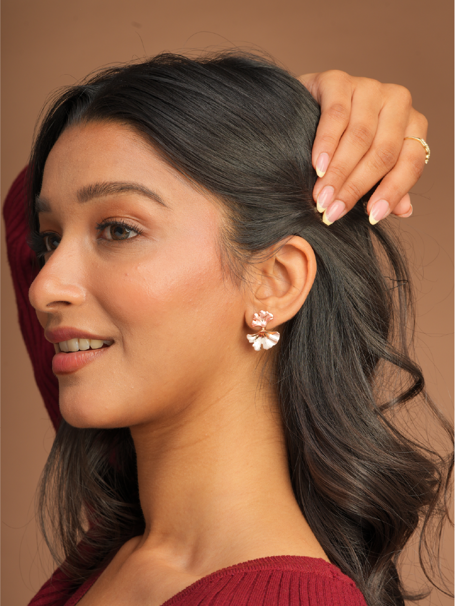 Rose Petals Earrings
