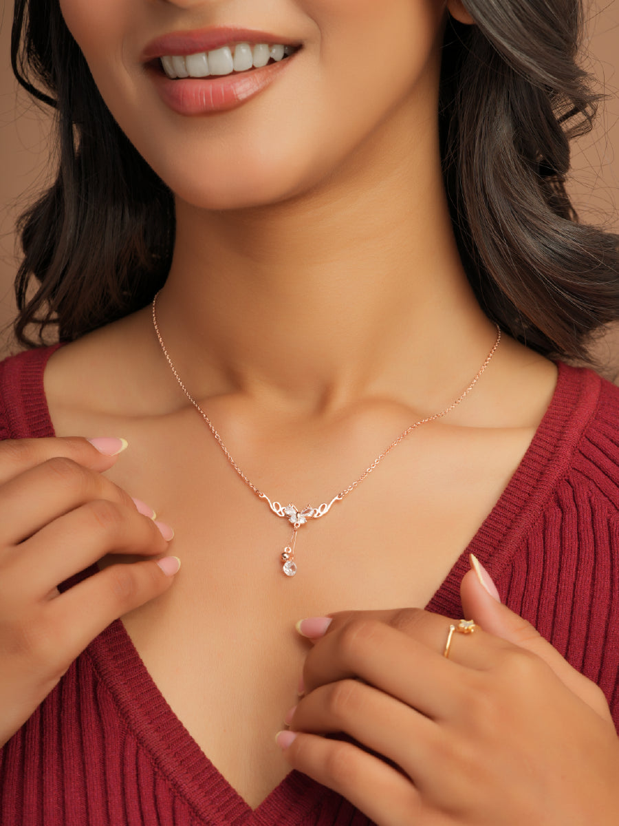 Petite Flutter Necklace